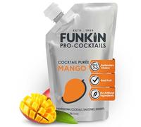 Funkin Pro Mango Fruit Puree for Cocktails, Cooking & Baking, Real Fruit Cocktail Ingredients, 1kg Mixer