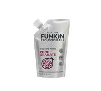 Funkin Pro Pomegranate Puree for Cocktails, Cooking & Baking, Real Fruit Cocktail Ingredients, Puree Mixer 1kg