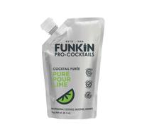 Funkin Pro Pure Lime Juice for Cocktails, Cooking & Baking, Real Fruit Cocktail Ingredients, Puree Mixer 1kg