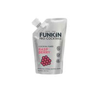 Funkin Pro Raspberry Puree for Cocktails, Cooking & Baking, Real Fruit Cocktail Ingredients, Puree Mixer 1kg (Pack of 5)
