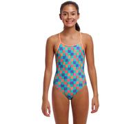 Funkita Girls Flip Flop Diamond Back Swimsuit - Multi - Age 14