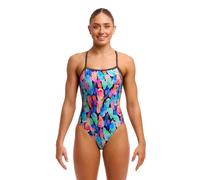 Funkita Tickle Torture Strapped In Swimsuit - Multi - UK Size 14