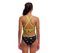 Funkita Tie Me Tight Swimsuit Black 10 Years Girl