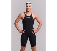 Funkita Womens Black Mint Apex Viper Swimming Racing Kneesuit - Black/Mint