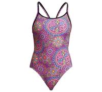 Funkita - Women's Diamond Back One Piece - Swimsuit size 32, purple