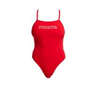 Funkita - Women's Tie Me Tight One Piece - Swimsuit size 34, red