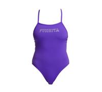 Funkita - Women's Tie Me Tight One Piece - Swimsuit size 36, purple