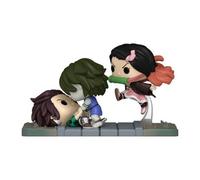Funko Pop! Demon Slayer Tanjira and Nezuko VS Demon Temple 1419 (Special Edition)