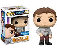 Funko 21460 Figur POP Marvel Guardians Of The Galaxy 2 STAR-LORD with Gear Shift Shirt Exclusive