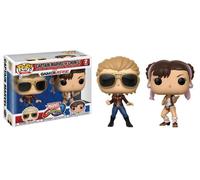 Funko 22767 TV Capcom Captain Marvel Vs Chun-Li Pop Vinyl Figure, Mu (US IMPORT)