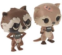 Funko 23212 "Pop Bobble Marvel GOTG TT Rocket and Lylla" Figure