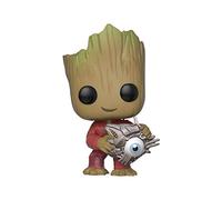 Funko - 24878 Guardians of The Galaxy 2-Groot W/Cyber Eye Exclusive Multi-coloured Figure