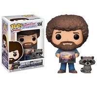 Funko 25701 Raccoon POP Vinyl Bob Ross, Multi