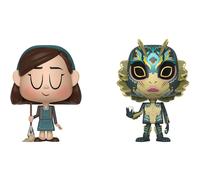 Funko 32738 VYNL 4" 2-Pack: Shape of Water: Elisa & Amphibian Man, Multi