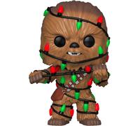 Funko 33886 POP Bobble: Star Wars: Holiday Chewbacca w/ Lights