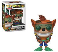 Funko 33916 POP Vinyl: Games Bandicoot: Scuba Crash, Multi,One Size