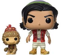Funko 37022 POP. Vinyl: Disney (Live) -Aladdin with Abu Action w Collectible Figure, Multicolour