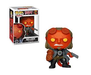 Funko 39079 POP Movies Hellboy with BPRD Tee Collectible Figure, Multicolor,One-Size