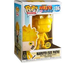 Funko 42755 Pop! Animation: Naruto puden - Naruto (Six Path) (Yellow Glow in the Dark Special Edition) #186