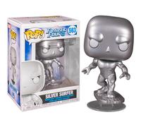 Funko 44992 POP Marvel: Fantastic Four - Silver Surfer Collectible Toy, Multicolour