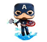 Funko 45137 POP Marvel: Endgame- Captain America w/BrokenShield