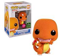 Funko 45919 Pop! Games: Pokemon - Charmander (Flocked ECCC 2020 Exclusive) #455