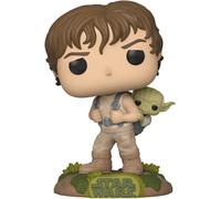 Funko 46768 POP Vinyl Star Wars-Training Luke with Yoda Collectible Toy, Multico