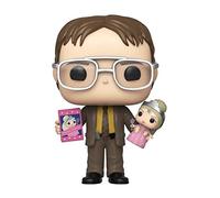 Funko 48500 Pop! Television: The Office - Dwight Schrute with Princess Unicorn (Limited Exclusive) #1009