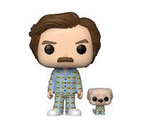 Funko 48525 Pop! Movies: Anchorman - Ron with Baxter (SDCC 2020 Exclusive) #946