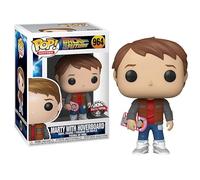 Funko 48708 Pop! Movies: Back to the Future - Marty with Hoverboard (Special Edition) #964