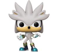 Funko 51965 POP Games: Sonic 30th-Silver the Hedgehog Collectible Toy, Multicolo