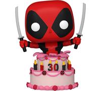 Funko 54654 POP Marvel: Deadpool 30th- Deadpool in Cake
