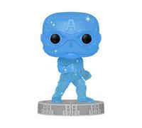 Funko 57614 POP Artist Series Infinity Saga- Cap AmericaBU