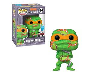 Funko 57929 Pop! Art Series: TMNT 2 - Michelangelo Vinyl Figure #54 (FUN57929)