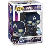 Funko 58254 Pop! Marvel: What If - Zombie Captain America Exclusive #948