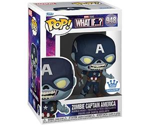 Funko 58254 Pop! Marvel: What If - Zombie Captain America Exclusive #948