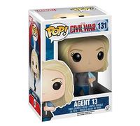 Funko 7232 Agent 13 Marvel Captain America Bobble Head