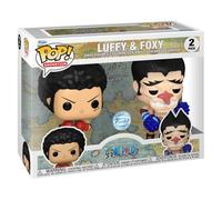 Funko 82451 Pop! Animation: One Piece - Luffy & Foxy (Special Edition) 2-Pack