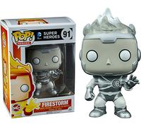 Funko - 91 - Pop - DC Comics - White Lantern Firestorm Gitd - Limited Edition