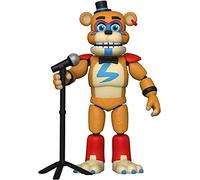 Five Nights at Freddy's Security Breach Funko 5 Inch Action Figure, Glam Rock Freddy / FIVE NIGHTS AT FREDDY'S : SECURITY BREACH 2020 FUNKO GLAMROCK FREDDY Overseas Game Horror App FNAF