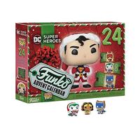 Funko Advent Calendar: DC 2023 - Superman - DC Comics - 24 Days Of Surprise - Collectable Vinyl Mini Figures - Mystery Box - Gift Idea - Holiday Xmas for Girls, Boys & Kids - Christmas Countdown