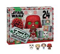 Funko Advent Calendar: Star Wars Holiday - Darth Vader (24 Days) | Official Sci-Fi Merch - Advent Calendar with 24 Days of Mystery Mini Figures - Christmas Countdown Gift for Fans