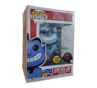 Funko Aladdin Genie With Lamp Pop! Glow In Dark Disney Exclusive Figure #476