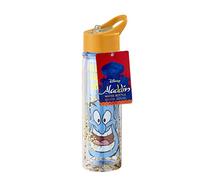 Disney Aladdin Plastic Water Bottle 750ml Sparkly