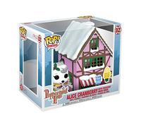 Funko Alice Cranberry with Crescent Moon Diner Lights Up! Peppermint Lane Christmas Town Limited Edition