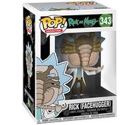 FUNKO And Morty-Rick Facehuggher Figurine, Multi-Colour, 28455 - Amazon Exclusive