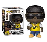 Funko Biggie Smalls in Jersey + Protector: Pop! Rocks Notorious B.I.G. (Bundled with ToyBop Box Protector Collector Case) #78/31554