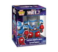 Funko Bitty Bots: Marvel What If? - Captain America Mech with Captain America - Collectable Vinyl Figure - Gift Idea - Official Merchandise - Toys For Kids & Adults - Model Figure for Collectors