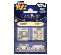 Funko Bitty POP! 2 Pack: Harry Potter - Hagrid & Dobby | Official Merch - Collectable Toy - Birthday Gift Idea for Fans and Collectors