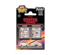 Funko Bitty POP! 2 Pack: Netflix Stranger Things - Eleven & Demogorgon | Official Fantasy Merch - Collectable Toy - Birthday Gift Idea for Fans and Collectors